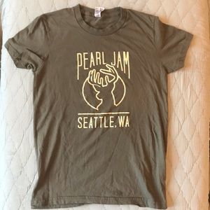 Pearl Jam 2014 Tour Shirt, women size M